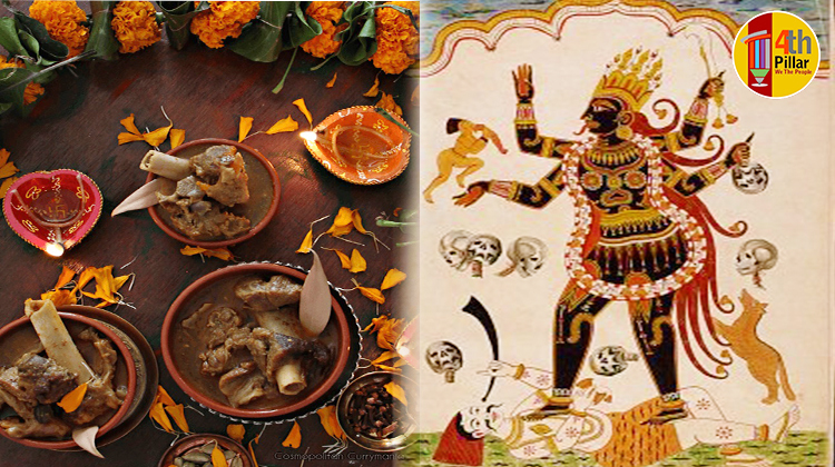 কালো নারী শ্বেতাঙ্গ পুরুষের বুকের উপর দাঁড়িয়ে